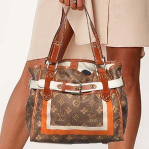 VINTAGE LOUIS VUITTON Tisse Rayures tote bag M56386 - Limited edition